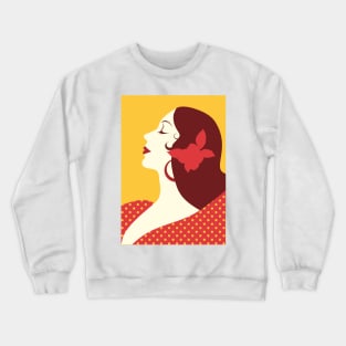 Spanish Woman Crewneck Sweatshirt